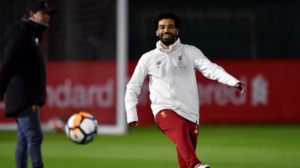 O Salah είναι ευτυχισμένος στο Anfield. 