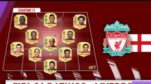 Η βασική σύνθεση της Liverpool στο FIFA 21.
